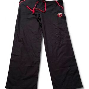 Men’s Minnesota Twins MLB Genuine Merchandise Navy Scrub Pants Size L